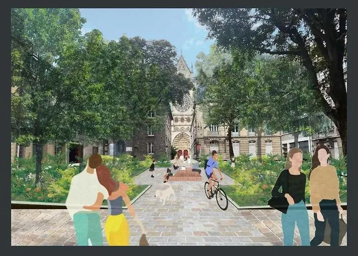 Les Cles Du Chapitre - Hypercentre Cathedrale Апартаменты Реймс